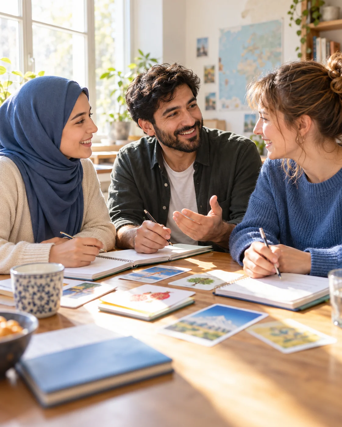 Gemeinsam lernen und sich austauschen